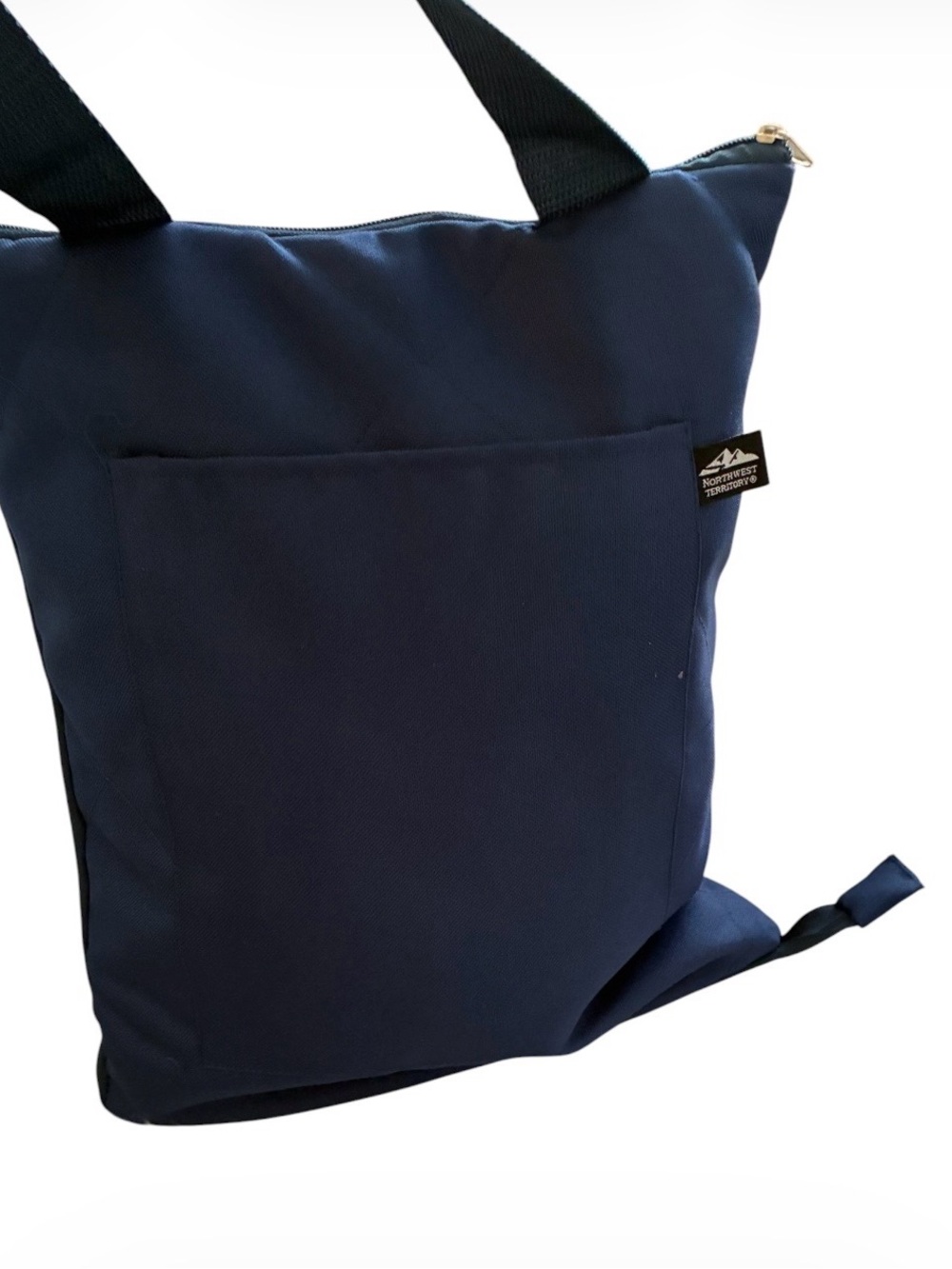 Northwest Territory Navy Blue Outdoor Picnic Blanket all in‎ one tote/blanket.